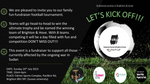 football invite Sudanese Society